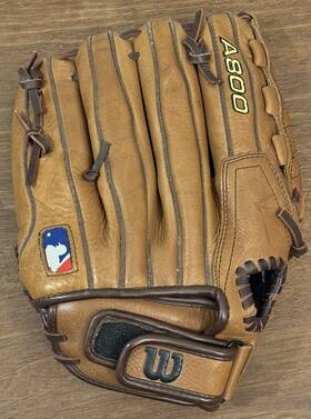 Ao800 Wilson A800 Xlc Rht 12.5 Inch Leather Glove Ecco Dual Hinge Pocket