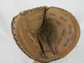 Mitt-ao800 Wilson Ao800-fpcm A800 Fastpitch Catchers Fpcm-32 Inch-brown-rht-softball-euc