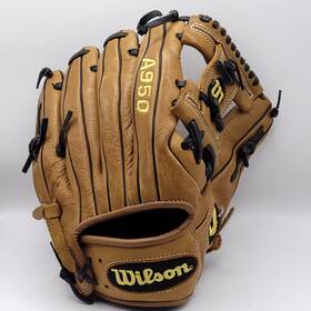 Ao9rb2od115 Wilson A950 Rht Youth Baseball Glove Brown 11.5 Inch Tan Good Used Cond