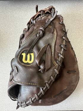 Aobooeecm34 Wilson A800 Baseball Catchers Mitt Glove 34 Inch Brown Leather Right Handed