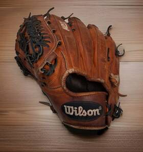 Wilson Ds33 1787 D33 Pro Stock Select Leather Infield 11.75 Inch Mlb Glove Fair Condition