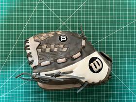 A2000 Wilson Fv125 12.5 Inch Softball Glove Left Hand Throw A2000 Wilson Fv125 12.5 Inch Softball Glove Left Hand Throw