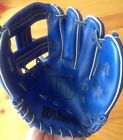 A2190 Wilson Leather Mini-pro Grip Glove Left Hand Child Baseball Size Blue A2190 Wilson Leather Mini-pro Grip Glove Left Hand Child Baseball Size Blue