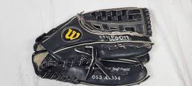 Os3-a9754 Wilson Optima Silver Os3 A9854 Softball Glove Right Hand Throw Black Leather Os3-a9754 Wilson Optima Silver Os3 A9854 Softball Glove Right Hand Throw Black Leather