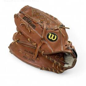 Psg-a2306 Wilson Vintage Left Handed Baseball Glove Pro Staff Gold A2306 K G R Tan Cowhide Psg-a2306 Wilson Vintage Left Handed Baseball Glove Pro Staff Gold A2306 K G R Tan Cowhide
