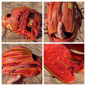 Wb100234115b Wilson 2021 A2k Oa1 Ozzie Albies Game Model 11.5 Inch Rht Infield Glove
