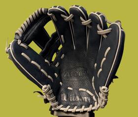 Wbw101443115 Wilson A1000 Dp15 11.5 Inch Infield Baseball Rht Glove Blue/grey/yellow