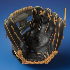 Infield-wta05rb170i11 Wilson Wta05a9170i11 A550 11 Inch Baseball Glove Rht Youth Leather Preowned