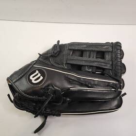 Wta06rs15sa14 Wilson Baseball Glove 14 Inch Rht Ultra Great Condition Black Softball