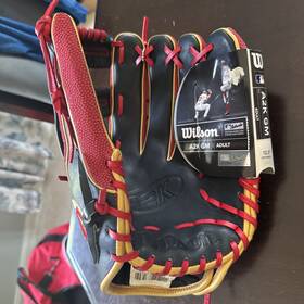 Wta2krb20mb50gm Wilson Mookie Betts A2k 12.5 Inch Baseball Glove - Black/red/blonde Wta2krb20mb50gm Wilson Mookie Betts A2k 12.5 Inch Baseball Glove - Black/red/blonde