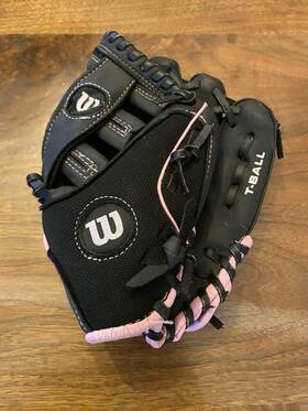 Wtao1rb15b59bp Wilson Easy Catch Web T-ball Glove 9 Inch Mitt Right Hand Throw Fits Left