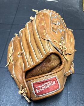 Aa-230 Winners Choice Vtg Leather Baseball Glove Model Rawhide Laced Lht 10.5 Inch