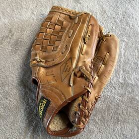Aa-233-1 Winners Circle Choice Rawhide Leather Baseball Glove 11 Inch Korea Vtg Right Hand