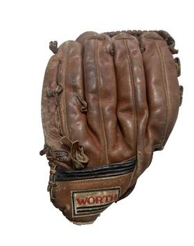 Rd8-13 Worth Red Dot Center Line Hinge Brown Leather Baseball Glove Ripple Flex