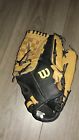 Wta0360bb125 Wilson Baseball Glove Leather Right Hand Thrower Broken In Wta0360bb125 Wilson Baseball Glove Leather Right Hand Thrower Broken In