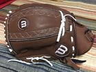 Wta0440fp115br Wilson New Fielders Brown Throw Fastpitch Glove Left 883813689972