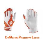 Wtd6111orl Demarini Mens Phantom Batting Gloves Orange Large Brand 887768364892