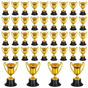 656892 Wutfuooo 40 Pack Mini Trophies 3.4 Inch Gold Plastic Award Cups Soccer Baseball Prizes 656892 Wutfuooo 40 Pack Mini Trophies 3.4 Inch Gold Plastic Award Cups Soccer Baseball Prizes