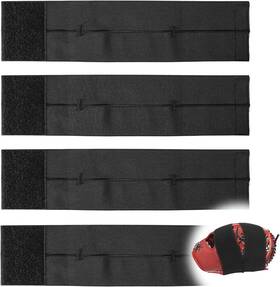 1002026 Xihircd 4pcs Glove Wrap Band Elastic Softball Easy To Put On And Take Off At