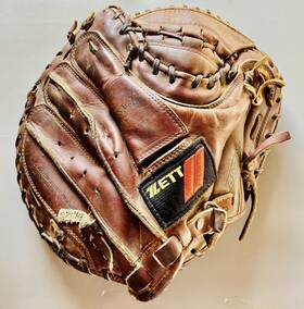 Bic-1503 Zett Bic-1502 Catcher Mitt/glove Rht Korea Saturated Leather Nice