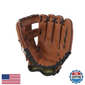 B08g88h8by Zyyrss 12.5 Inch Pitcher Softball Glove Brown Youth Adult Right Hand Throw Thickened
