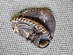 Mizuno GXC-93 Pro Scoop 33.5 Baseball Softball Catchers Mitt Right Hand Throw. Fixed Price $44.99.