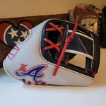 New 11.75" Rawlings REV205-2XRN REV1X Braves Baseball Glove Right Hand Throw. Fixed Price $289.99.