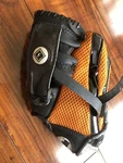 Franklin Rht 4008 Youth 9 1/2" Kids Baseball/softbal Glove Mitt - Orange & Black. Fixed Price $6.00.