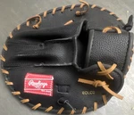 Rawlings Great Hands EOLC2 Black Leather 12 Inch Baseball Training Mitt. Fixed Price $38.50.