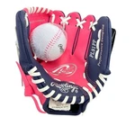 Rawlings Players Series Girl 9 Pink Purple Baseball Glove Right Hand Throw. Fixed Price $12.00.