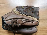 Mizuno GSL1225 Baseball Glove Brown 12.25" Professional Model Cygnus Leather Rht. Fixed Price $29.99.