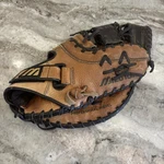 Mizuno First Mitt Glove Baseball Gxf 90 Franchise Series Inlet Toe Rht 13". Fixed Price $39.99.