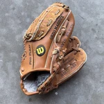 Wilson Baseball Glove Greg Maddox Advisory Staff A2255 AS3 Rht Leather 10" Vtg. Fixed Price $15.28.
