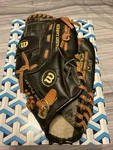 Wilson Baseball Glove Barry Larkin Youth Model A2463 Right Hand Throw Vgc. Fixed Price $16.99.