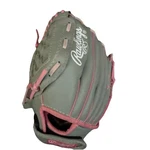 T-ball Glove, Rawlings Storm ST100GP 10" Grey & Pink Lht (left Handed Person. Fixed Price $9.99.