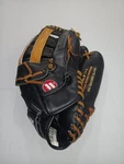 Worth W14-2 Leather Baseball Softball Glove Black Tan 14" Rht. Fixed Price $29.95.
