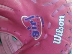 Wilson Girls Baseball Glove X0604 "it's Thing" Pink Youth Size 10". Fixed Price $12.18.