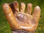 Vintage 1950'S Frank Thomas - Wilson A2105 Hawk Leather Rht Baseball Glove. Fixed Price $44.99.