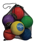 Franklin Sports 8.5" Playground Ball Set Of 6, With Bag+pump #24566X. Fixed Price $39.00.