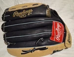 Rawlings Leather Baseball Glove 12.5" RGB36TB Right Hand Throw. Fixed Price $40.00.
