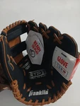 Franklin Fielding Glove 9.5 Left Hand No Break-in Tee Ball Thrower Black New. Fixed Price $10.00.