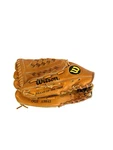 Wilson A9843 Left Hand Throw Optima Gold Series Softball Glove Brown Leather. Fixed Price $28.00.
