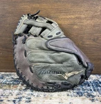 Mizuno GXS-80 Catchers Mitt Rht -game Ready Grey Leather Glove Baseball Softball. Fixed Price $46.99.