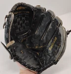Rawlings RBG145B Youth Baseball Glove 9.5" Deep Pocket Black Worn. Fixed Price $6.99.