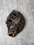 Rawlings Renegade Series 12.5" First Base Mitt - Rht Black/tan Leather Rfb. Fixed Price $54.87.