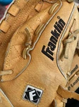 Franklin Rtp Series 4642 12" Baseball Glove Pro Tanned Deer Touch Rht. Fixed Price $20.00.