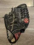 Rawlings RBG62B Baseball Glove 12.5 Black Tony Gueyum Left Hand. Fixed Price $23.00.