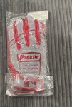 Franklin Mlb Logo Men S Full Finger Batting Glove Gray/red. Fixed Price $35.00.