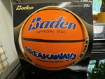 Vintage Baden Breakaway Basketball Rubber Street Orange 29.5. Fixed Price $36.53.