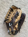 Louisville Slugger Dynasty Baseball Glove TDY1300 13IN Brown Genuine Leather. Fixed Price $22.00.